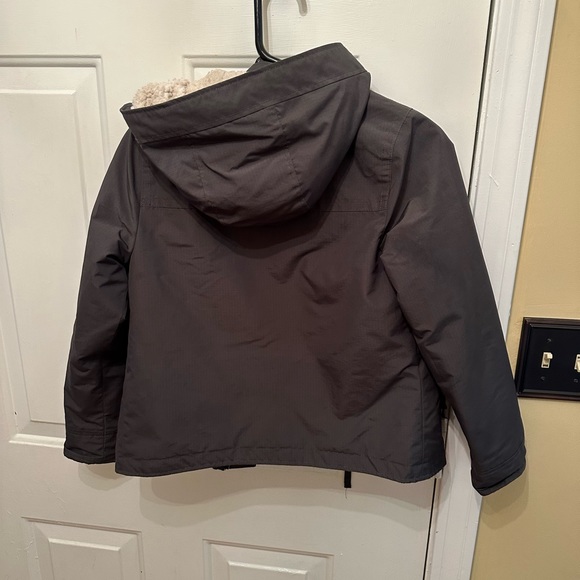 COPY - Abercrombie and Fitch Kids Jacket. Brown, size youth small (8-10). - Picture 2 of 3